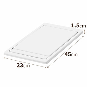 Mua TENMA Thùng Rác WhiteRash 45L JAPAN QUALITY  Có Nắp Hoặc Không Nắp  Nhựa Polypropelyn  Chống Bám Bụi