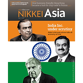 Hình ảnh sách Tạp chí Tiếng Anh - Nikkei Asia 2023: kỳ 18: INDIA INC. UNDER SCRUTINY