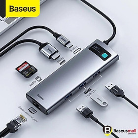Mua Hub chuyển đa năng Baseus Metal Gleam Series Multifunctional Docking Station - Hàng chính hãng