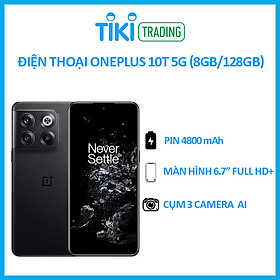 Điện Thoại OnePlus 10T 5G (8GB/128G) - Hàng Chính Hãng - Đen