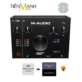 Soundcard M-audio Air 192x4 Bộ Thu Âm Thanh và Livestream 192 4 Audio Interface 192/4 Sound Card Audio 192|4 Hàng Chính Hãng - Kèm Móng Gẩy DreamMaker