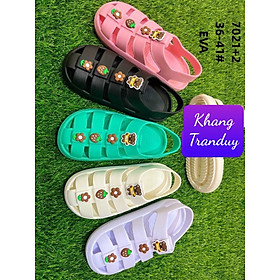 GIÀY SANDAL SIÊU NHẸ 5 DÂY NỮ NHIỀU MÀU ĐẸP SIZE 36-40