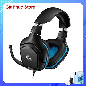 Tai Nghe Có Dây Chụp Tai Over-ear Logitech G431 7.1 Surround Gaming - Hàng Chính Hãng
