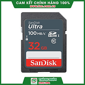 Mua Thẻ nhớ SanDisk SD Ultra SDHC 32GB (SDSDUNR-032G-GN3IN)- Hàng chính hãng