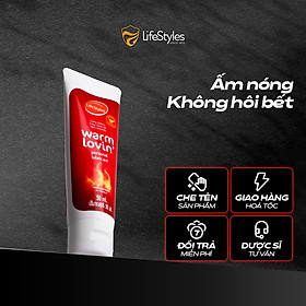 Gel Bôi Trơn LifeStyles Warm Lovin' Massage Lotion Bôi Trơn Quan Hệ Tăng Cảm Giác Ấm Nóng 50ml
