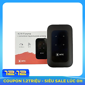 Phát wifi từ sim 4G MTC 8723FT phiên bản nội địa Nga - Hỗ trợ vừa sạc vừa dùng (đen) HÀNG NHẬP KHẨU