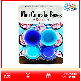 Mua Khuôn Bánh Mini Silicon 12 Cái Uncle Bills (Giao Mẫu Ngẫu Nhiên)