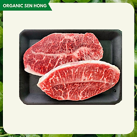 Lõi nạc vai bò Mỹ Excel Beefsteak 500gr - được bán bởi Organic Sen Hồng