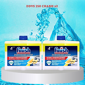 Dung dịch tẩy rửa máy rửa chén Finish Dishwasher Cleaner 2x250ml QT04440