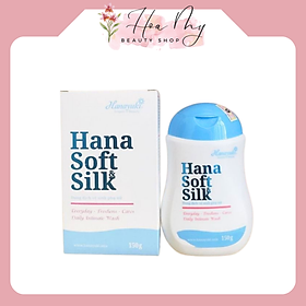 Dung dịch vệ sinh phụ nữ Hanayuki Hana Soft Silk 