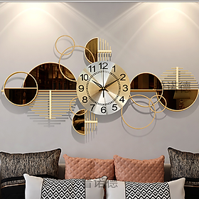 Mua Đồng hồ phù điêu treo tường độc lạ 86cm - Đồng hồ treo tường trang trí phòng khách  decor sảnh quầy khách sạn nhà hàng đẹp và quà biếu tặng ý nghĩa