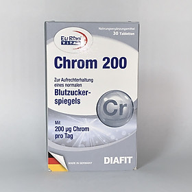 Thực phẩm bảo vệ sức khỏe EuRho Vital Chrom 200