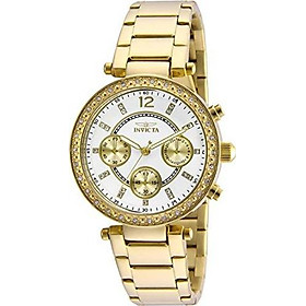 Invicta Women's 21387 Angel 18k Gold Ion-Plated Stainless Steel Bracelet Watch