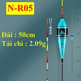 Phao Câu Đài Nano Shark Phao Câu Cá Tăm phao 3D Đầu Xoắn Truyền Thông Tin Siêu Nhạy Cao Cấp PC20