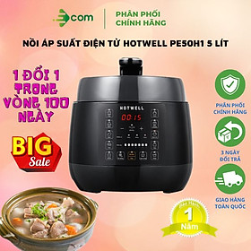 Mua NỒI ÁP SUẤT ĐIỆN TỬ HOTWELL PE50H1 5 LÍT - Hàng chính hãng