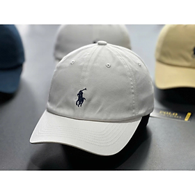 (Hàng VNXK) Nón kết, mũ lưỡi trai Po.lo phối vải nhung thêu nổi thời trang cao cấp (Ảnh thật)