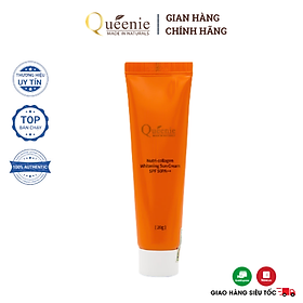 Kem chống nắng Queenie dưỡng trắng, bảo vệ da hoàn hảo 20ml - Mỹ Phẩm Hàn Quốc
