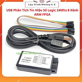 Mua  Lập Trình Nhúng A-Z  102  USB Phân Tích Tín Hiệu Số Logic 24Mhz 8 Kênh ARM FPGA