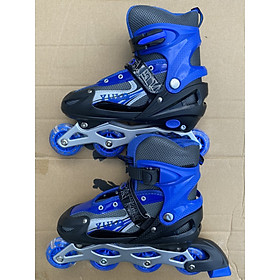 Giày trượt patin cao cấp màu xanh đen
