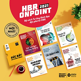 Bộ HBR OnPoint 2021 (6 cuốn): Quản Lý Xuyên Khủng Hoảng - Kỳ 1 + Sức Bật Sau Khủng Hoảng - Kỳ 2 (Tặng Kèm Boxset)