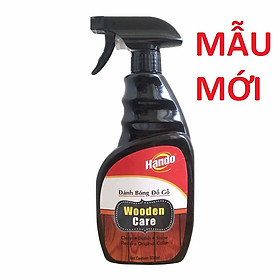 Xịt làm sạch và đánh bóng đồ gỗ Hando 600ml 