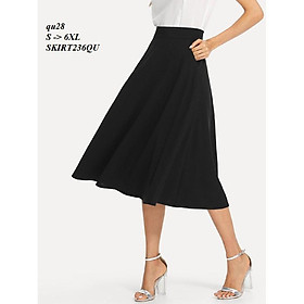 SKIRT155 CHÂN VÁY ĐEN XÒE
