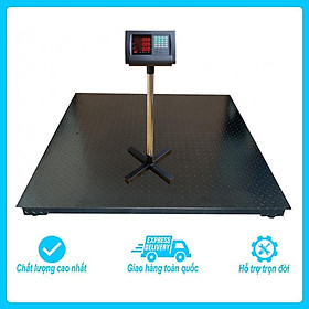 Mua Cân sàn điện tử Tính tiền/ Đếm mẫu Yaohua A15E  Mức cân 1tấn  độ chia 0.5kg  Sàn cân kích thước 1.5m x 1.5m (rộng x sâu)
