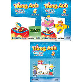 Tiếng Anh 2 Extra and Friends pack (SB, WB, Notebook)