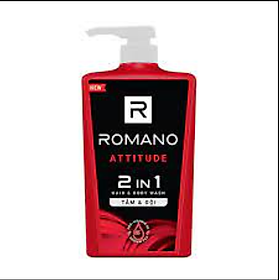 [B] Dầu Tắm gội 2 trong 1 Romano Attitude - 650g