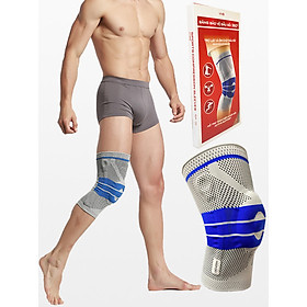 Băng Bảo Vệ Khớp Gối 360º VNS - VN019, Hỗ Trợ Chấn Thương Gối, Bảo Vệ Dây Chằng Gối, Sụn Chêm, Bánh Chè Gối, Đau Nhức Khớp Gối, Thoái Hóa Khớp Gối