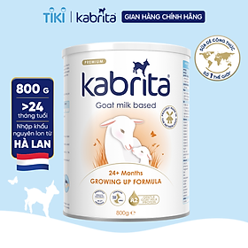 Sữa dê Kabrita số 3 cho trẻ trên 24 tháng - Lon 800g