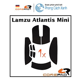 Grip tape Miếng dán chống trượt Corepad Soft Grips Lamzu Atlantis Mini Wireless - Hàng Chính Hãng