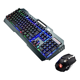 Mua Bộ Bàn Phím + Chuột game Wireless có Pin Sạc và Ánh sáng (Có khe cắm Điện thoại  Bật lửa) - A670