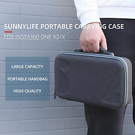 Travel Carrying Case Hard Shell Protective Storage Bag for Insta360   X2/X