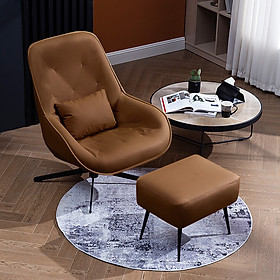 Mua Ghế sofa kèm đôn - ghế lười thư giãn cao cấp phong cách hiện đại nằm đọc sách  uống nước  nghỉ trưa  xem tivi