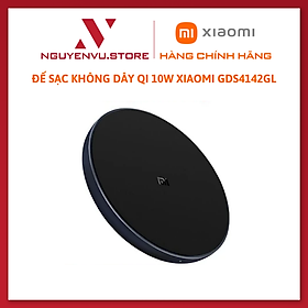 Mua Đế sạc không dây Qi 10W Xiaomi GDS4142GL Đen - Hàng Chính hãng