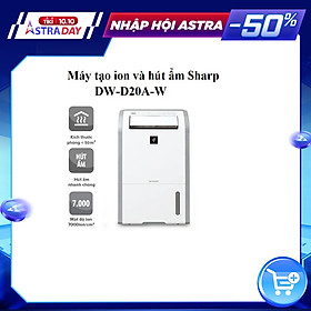 Máy Hút Ẩm Sharp DW-D20A-W - Trắng - Hàng chính hãng