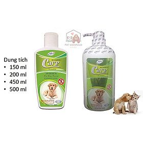 Sữa tắm Bio Care cho chó mèo diệt ve rận bọ chét trên chó mèo giảm ngứa