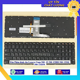 Bàn Phím dùng cho Lenovo Yoga 500 -15 500-15IBD 500-15ISK 500-15IHW - Hàng Nhập Khẩu New Seal