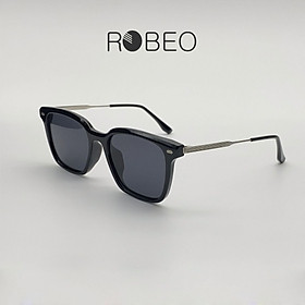 Kính mát thời trang nam nữ ROBEO - R0433, phong cách cổ điển mắt chống tia uv - Fullbox