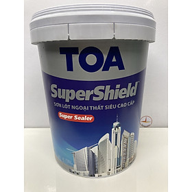 Sơn lót chống kiềm ngoại thất siêu cao cấp TOA Supershield Sealer _18L