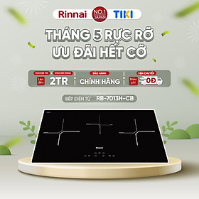 Mua Bếp từ Rinnai RB-7013H-CB mặt kính Schott 4600W - Hàng chính hãng.