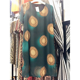 Đầm Suông Voan 2 lớp BIG SIZE cao cấp (Từ 55kg đến 70kg)Số 4