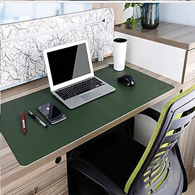 Thảm da trải bàn làm việc 2 mặt cỡ 40 x 80 cm Deskpad - Hàng nhập khẩu