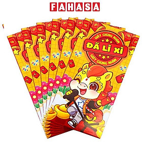 Bộ 6 Bao Lì Xì Tết Bính Ngọ 2026 - Teenage - Mẫu 47