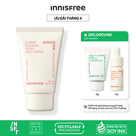 Kem dưỡng ẩm sáng da hoa anh đào đảo Jeju innisfree Cherry Blossom Tone Up Cream 50ml