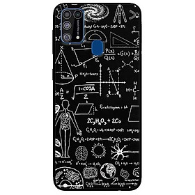 Ốp lưng dành cho Samsung Galaxy M31 mẫu Bảng Công Thức