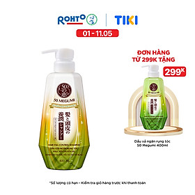 Dầu gội ngăn rụng tóc 50 Megumi Hair Fall Control Shampoo 400ml