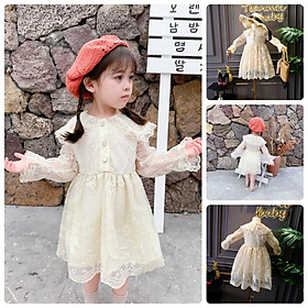 VT46Size100-140 (12-30kg)Váy đầm xoè bé gái - Kiểu dáng công chúaHÀNG QUẢNG CHÂU