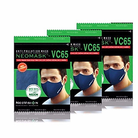 Bộ 3 Khẩu Trang Neovision Neomask Vc - 65 Xanh